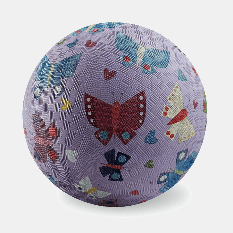 7 INCH PLAYGROUND BALL - BUTTERFLY GARDEN