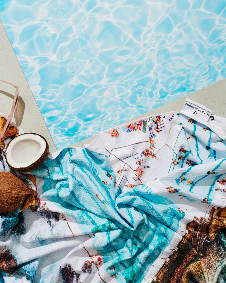 BEACH TOWEL | ICEBERGS SUMMER