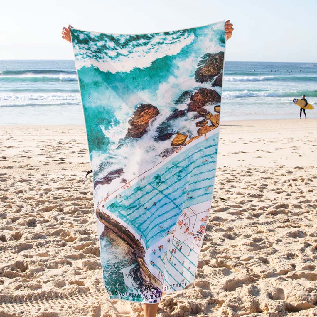 Beach Towel | Icebergs Summer
