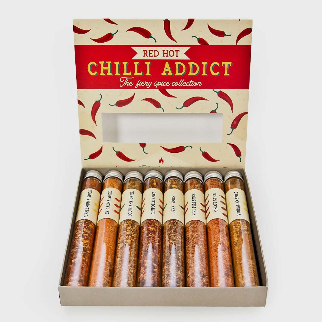 RED HOT CHILLI ADDICT | 8 FIERY SPICES