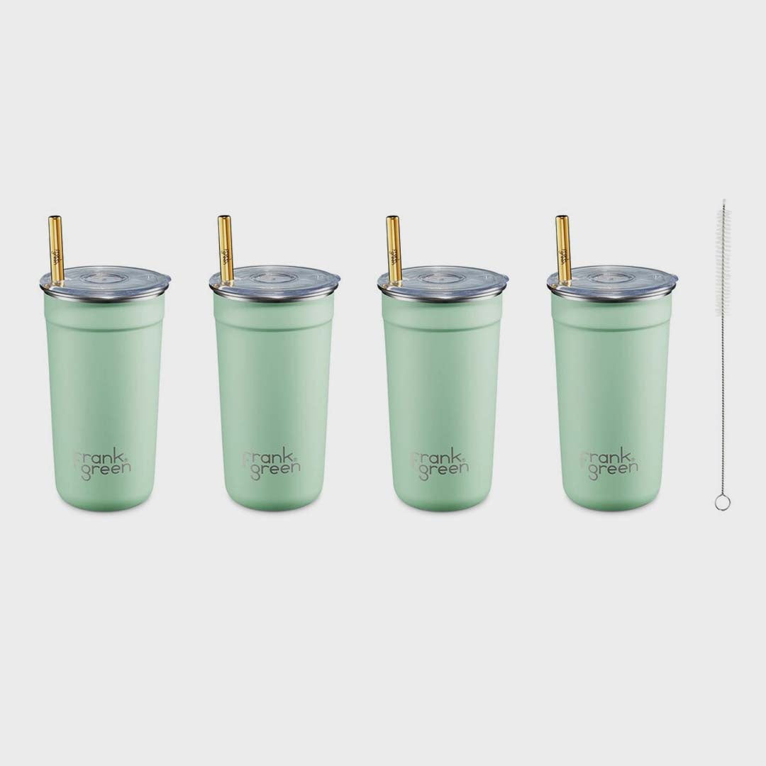REUSABLE PARTY CUPS 475 ml (4 PACK) - MINT GELATO