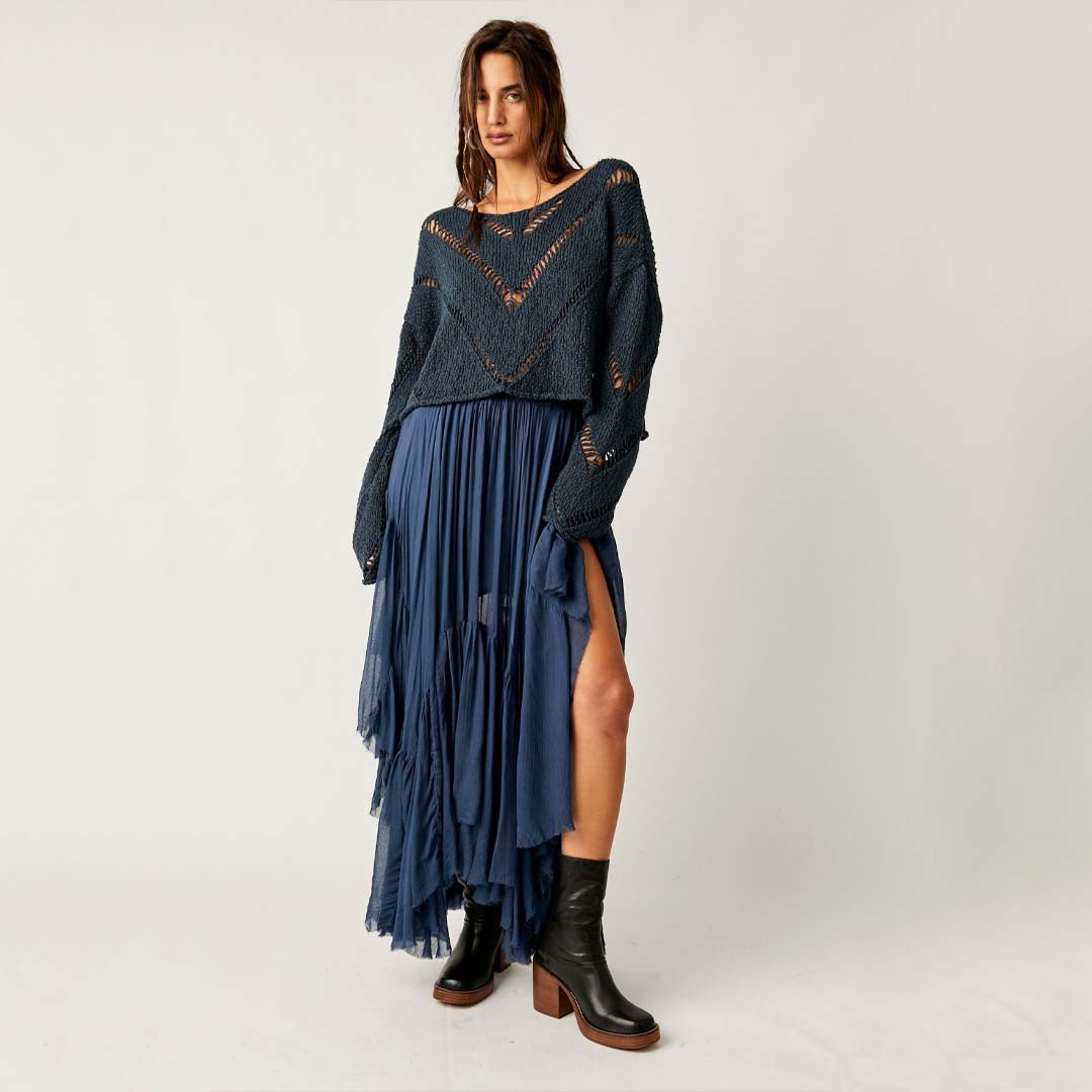 HAYLEY SWEATER | OCEAN ABYSS
