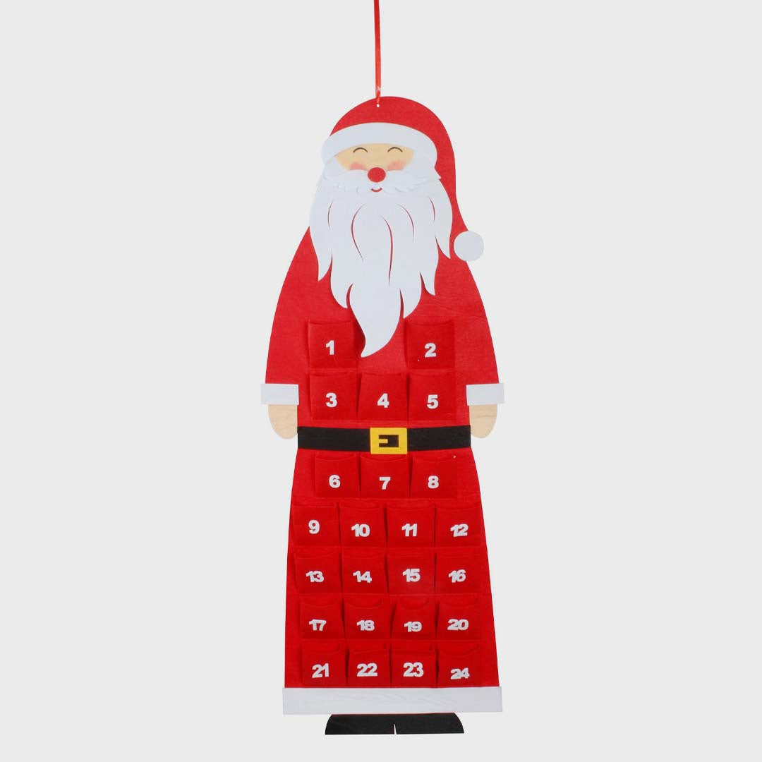 Giant Santa Advent Calendar 100cm X 30cm BY SAN SEBASTIAN giant-santa-advent-calendar-100cm-x-30cm-by-san-sebastian
