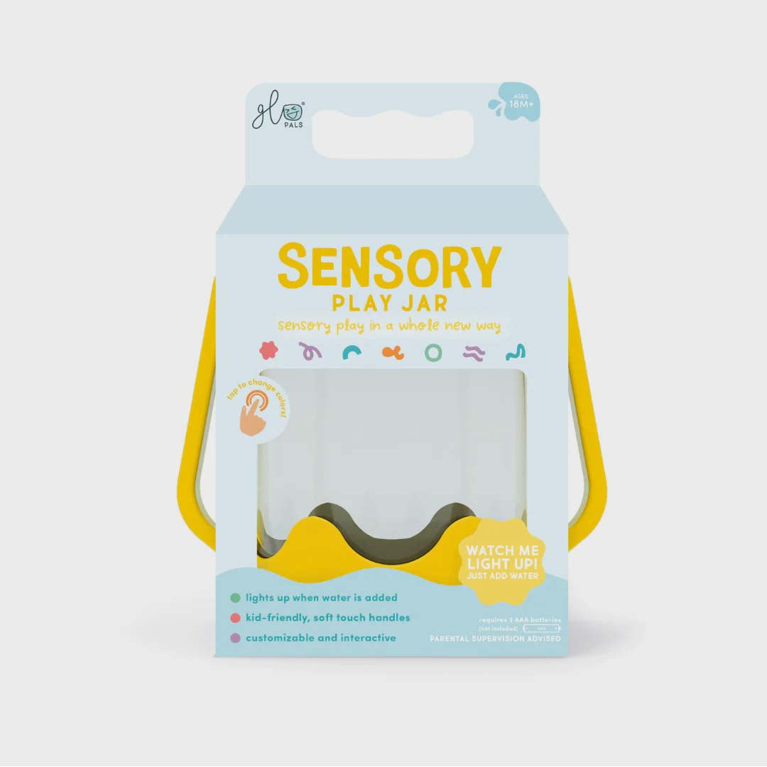 GLO PAL SENSORY PLAY JAR | YELLOW