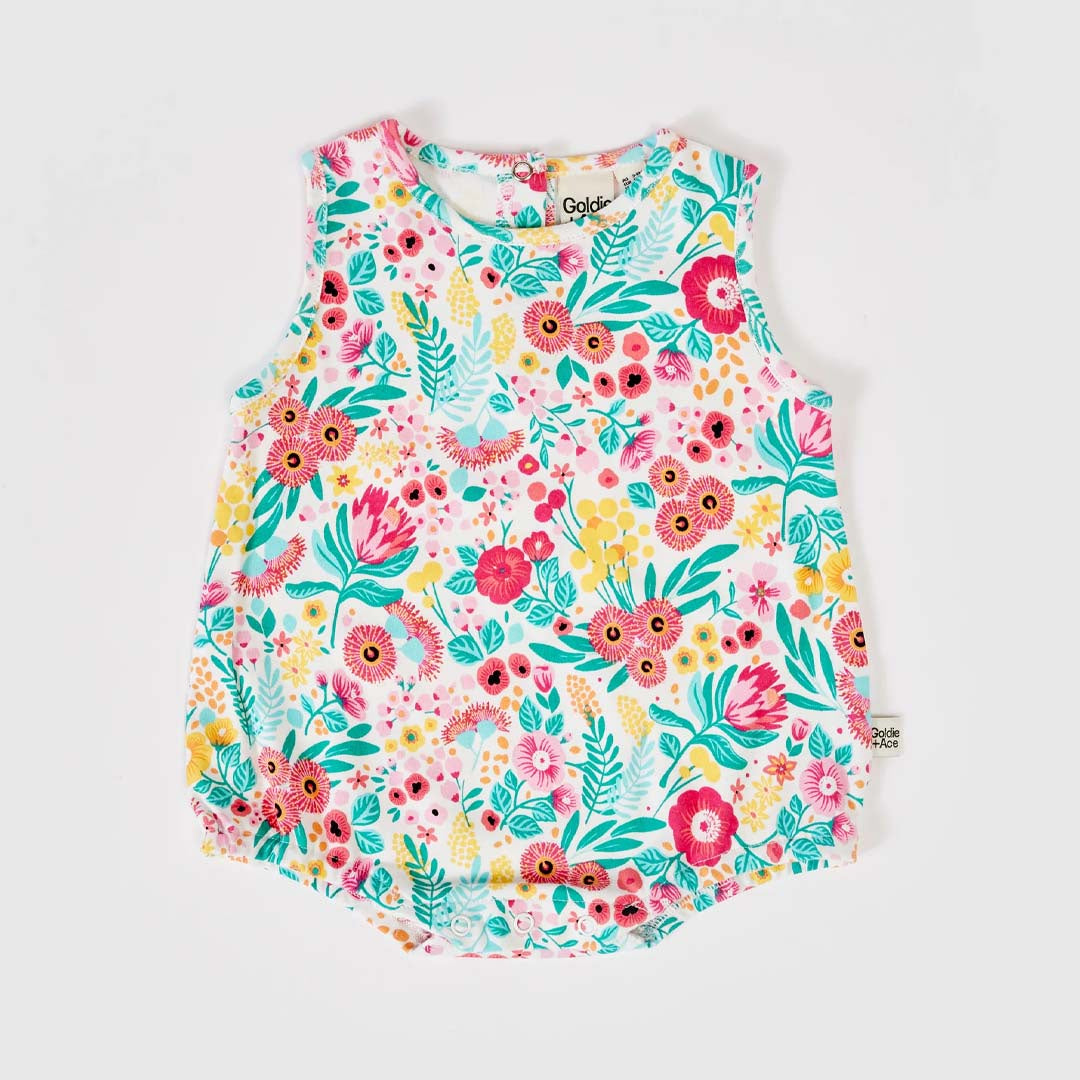 BUBBLE ROMPER | NATIVE BOTANICAL