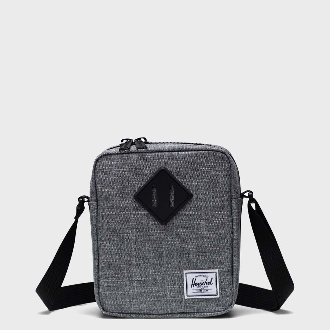 HERITAGE CROSSBODY| RAVEN CROSSHATCH