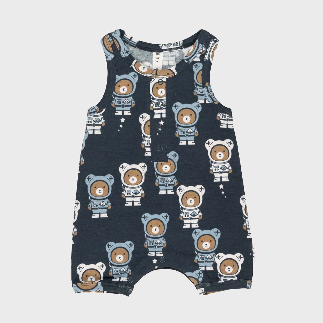 ASTRO BEAR SLEEVELESS ROMPER