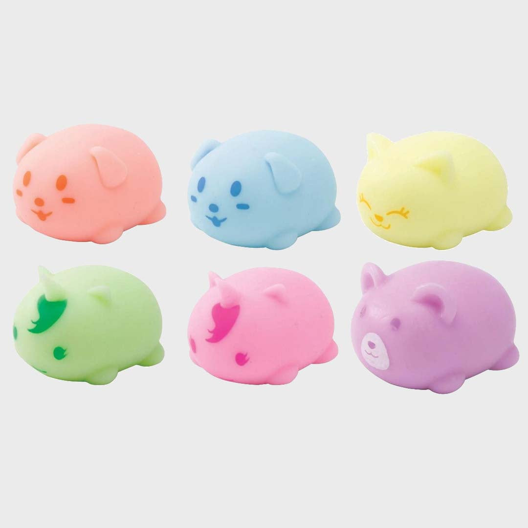 GLOW IN THE DARK SQUISHY PETS