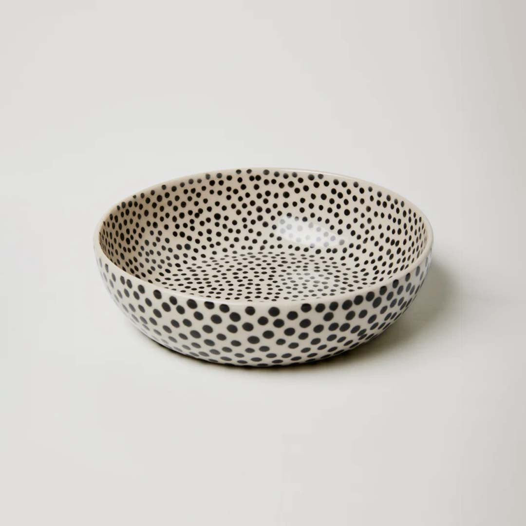 CHINO DIP BOWL BLACK SPRINKLE