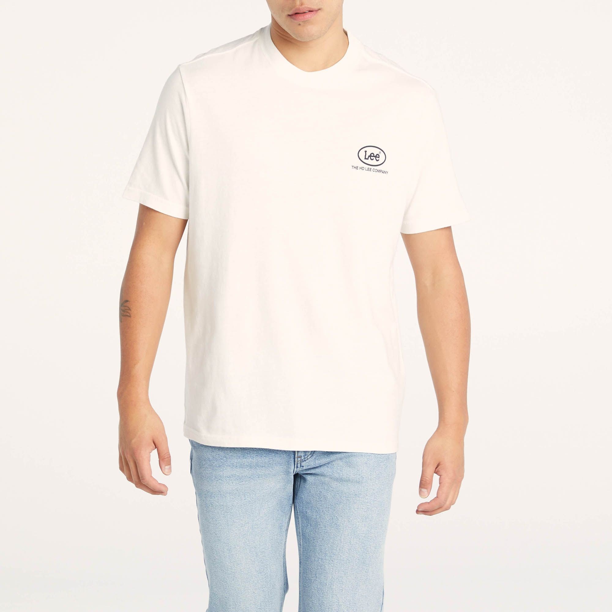 LOCATION BAGGY TEE | ECRU