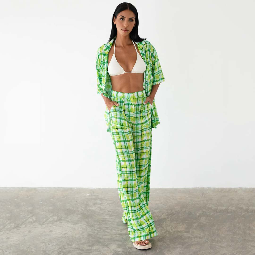 SKYLAR RELAXED SHIRT - TROPICALE