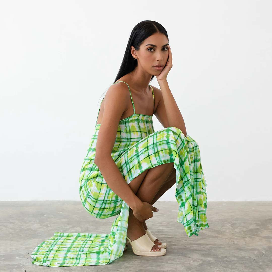 SKYLAR SHIFT MIDI - TROPICALE