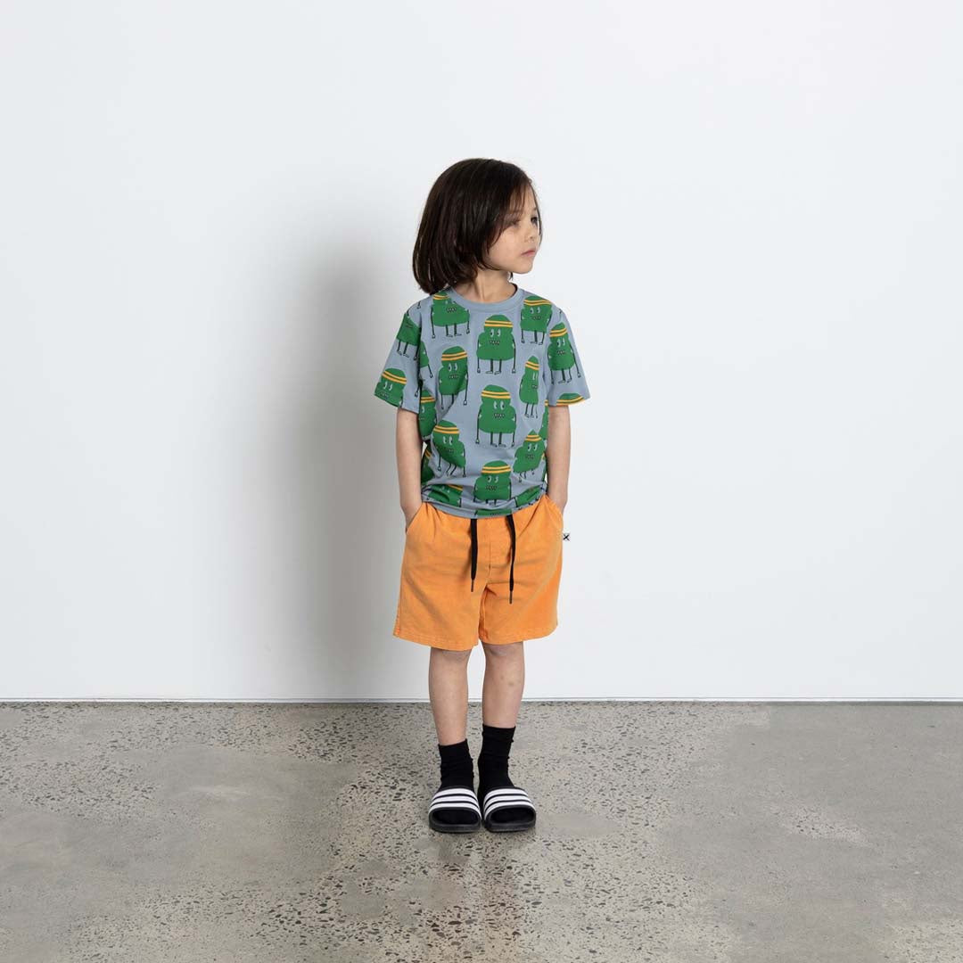 SPORTY BLOB TEE - POWDER BLUE