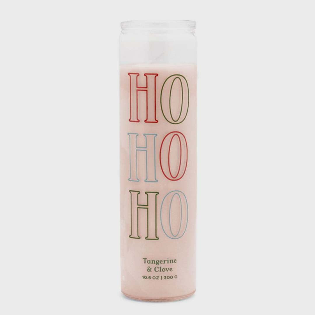 GLASS CANDLE - HOHOHO