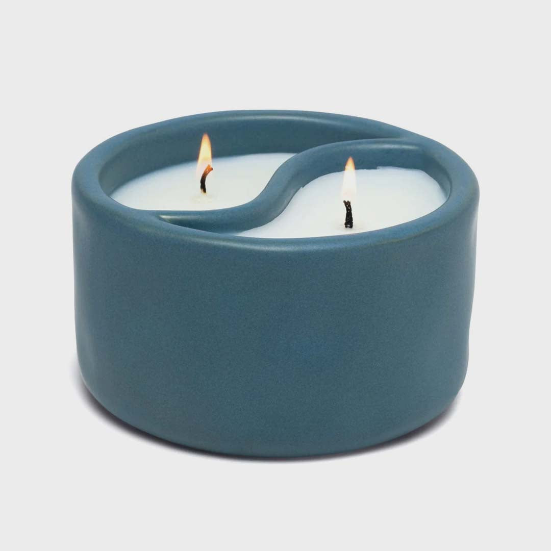 YIN & YANG CANDLE - ROYAL BLUE