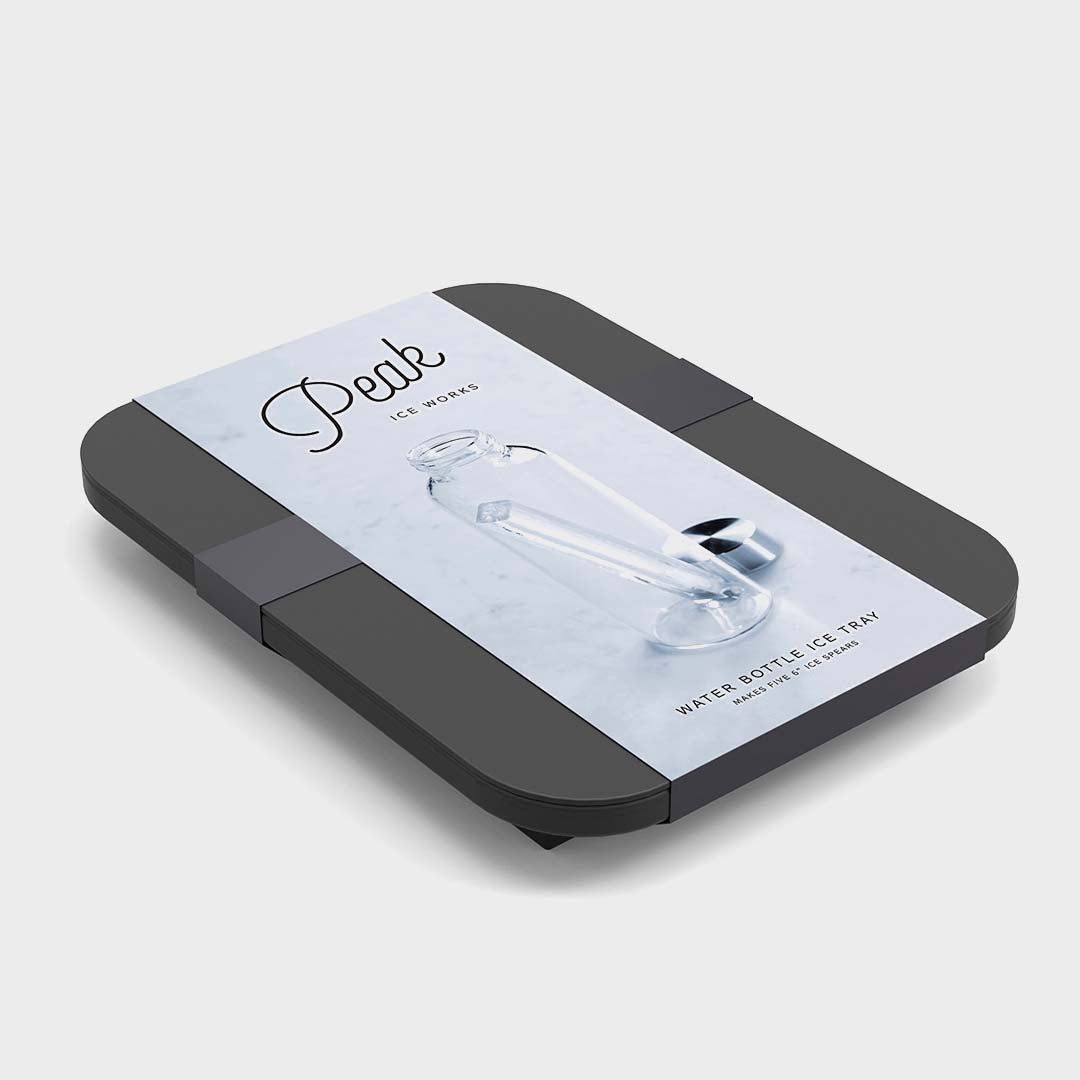 WATER BOTTLE ICE TRAY | CHARCOAL