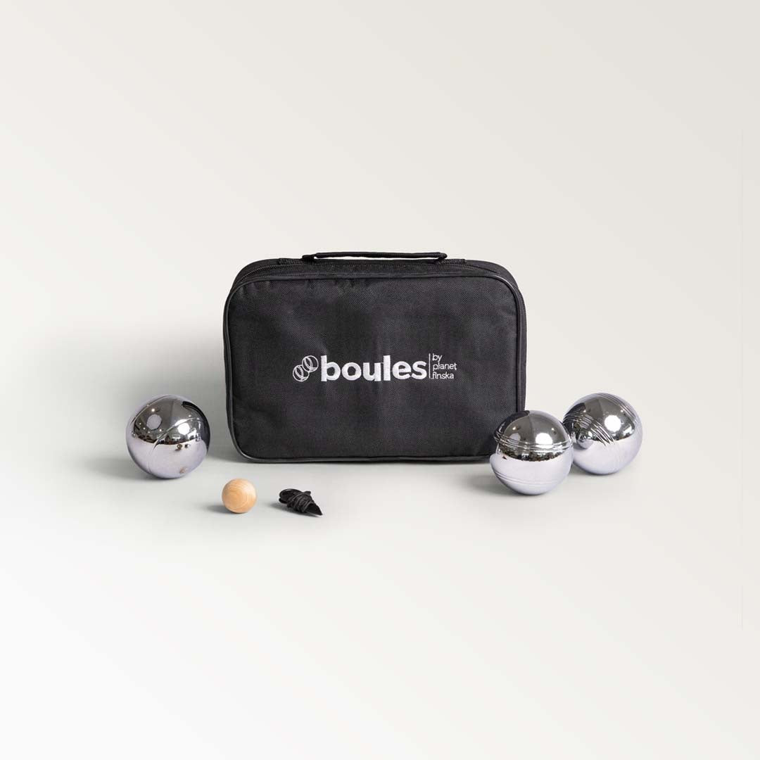 BOULES IN TRAVEL BAG (EIGHT)