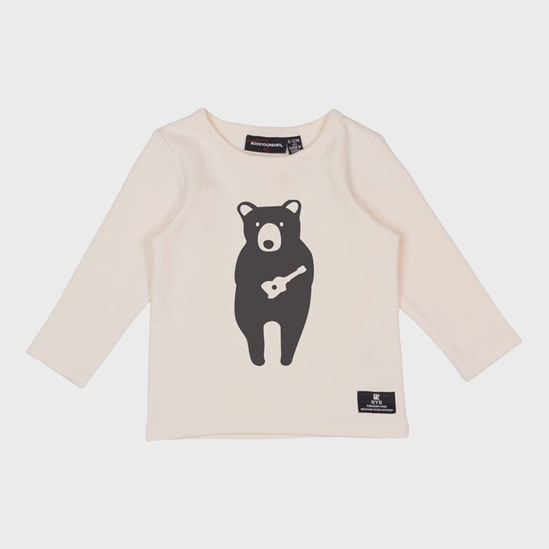 GUITAR BEAR BABY T-SHIRT