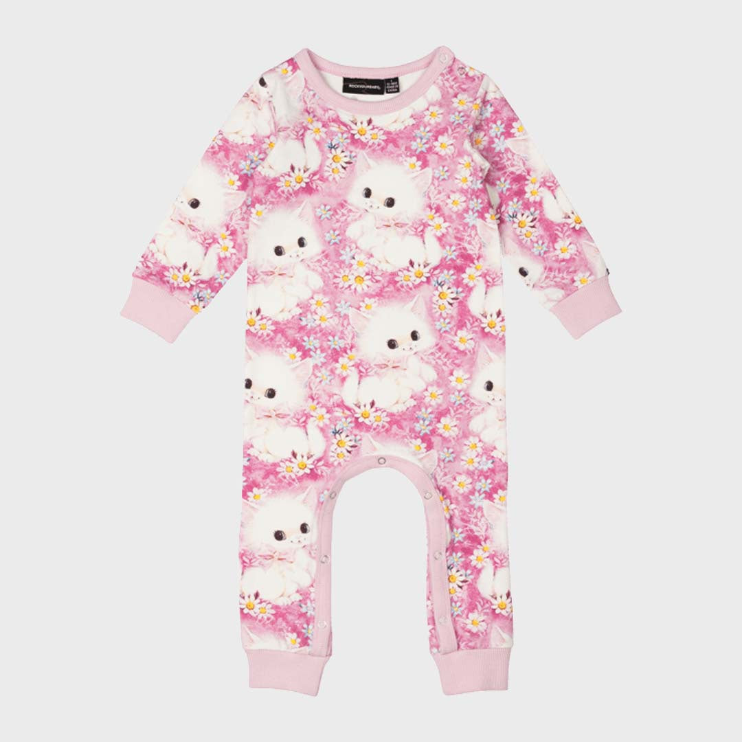 KITTEN BABY PLAYSUIT