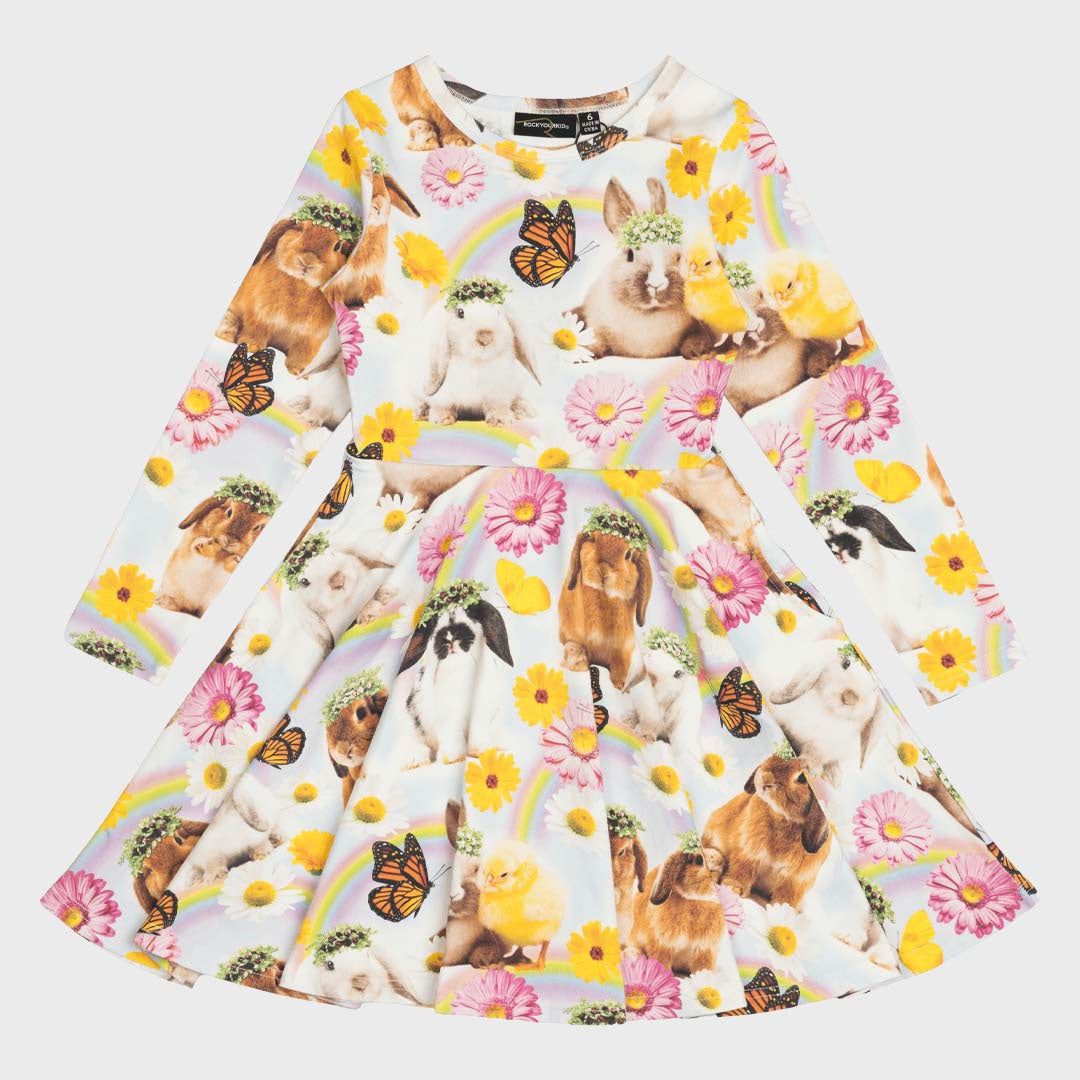 EASTER PARADE WAISTED DRESS