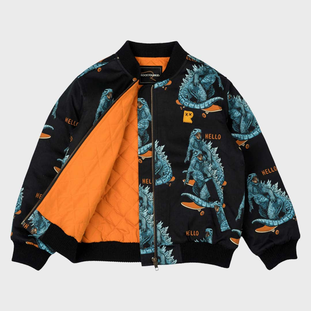HELLO DINO ZIP FRONT JACKET