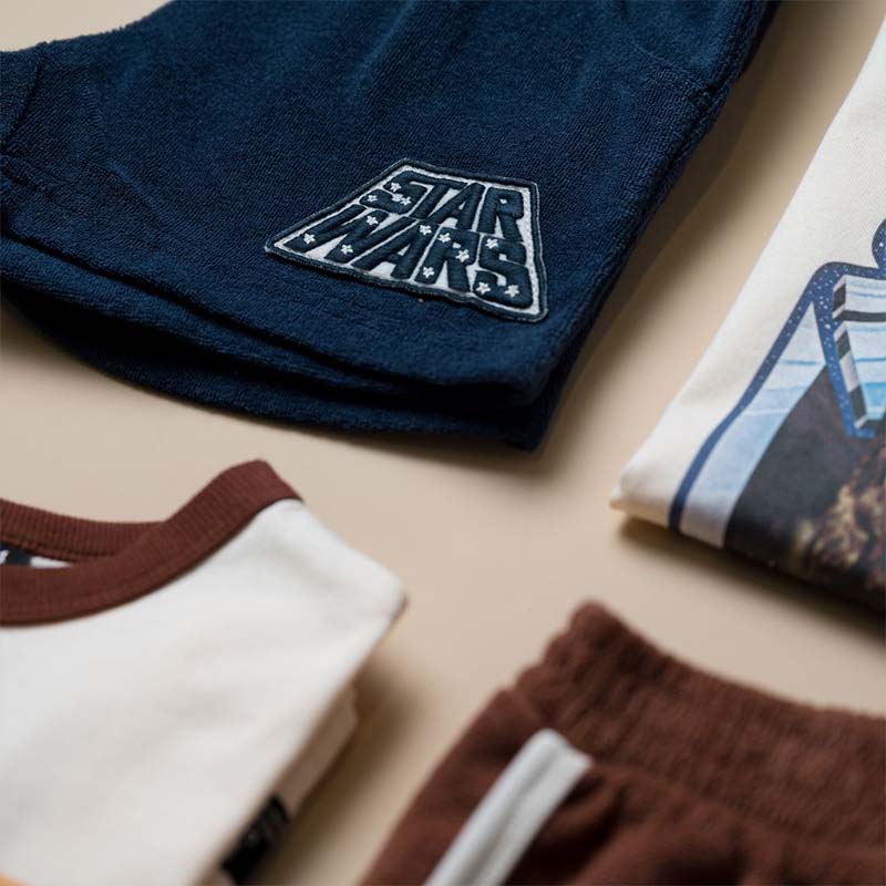 STAR WARS TERRY SHORTS - NAVY