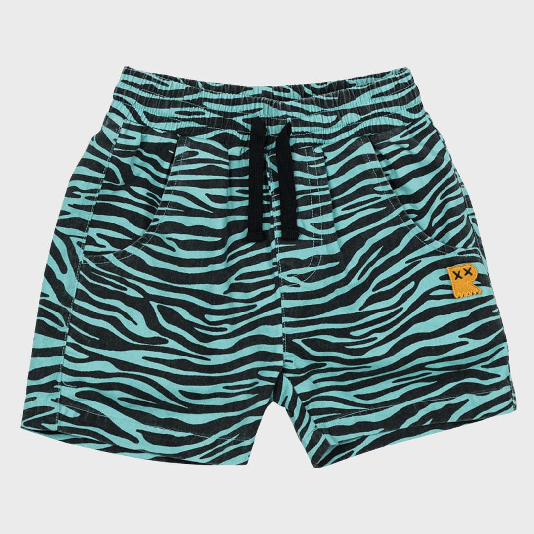 TIGER SHORTS - BLUE