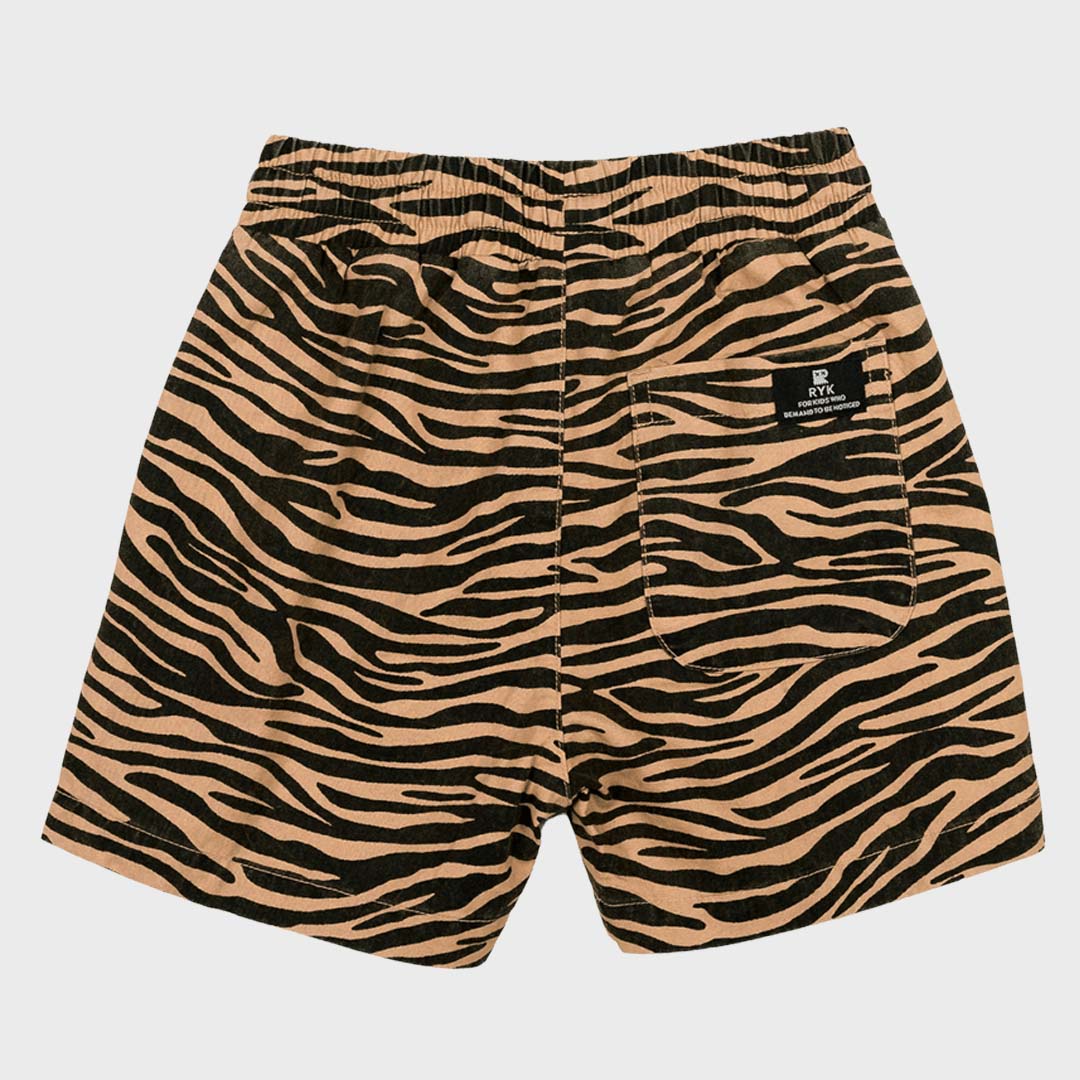 TIGER SHORTS - TAUPE