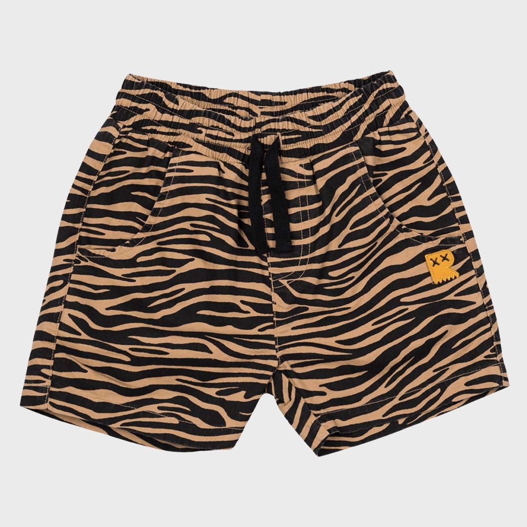 TIGER SHORTS - TAUPE