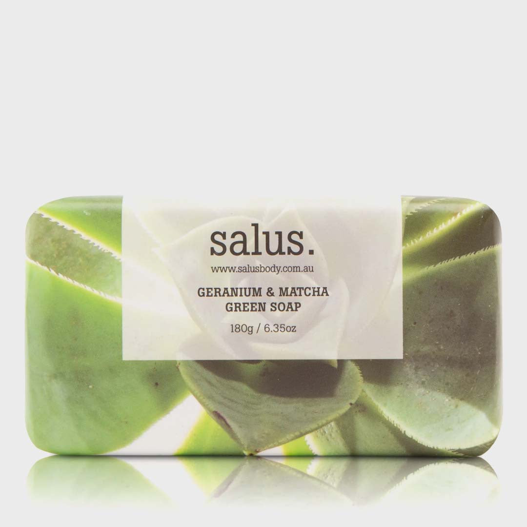 GERANIUM & MATCHA GREEN SOAP