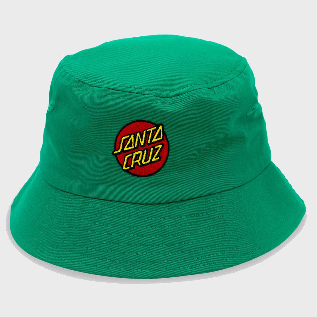 CLASSIC DOT BUCKET HAT - GREEN