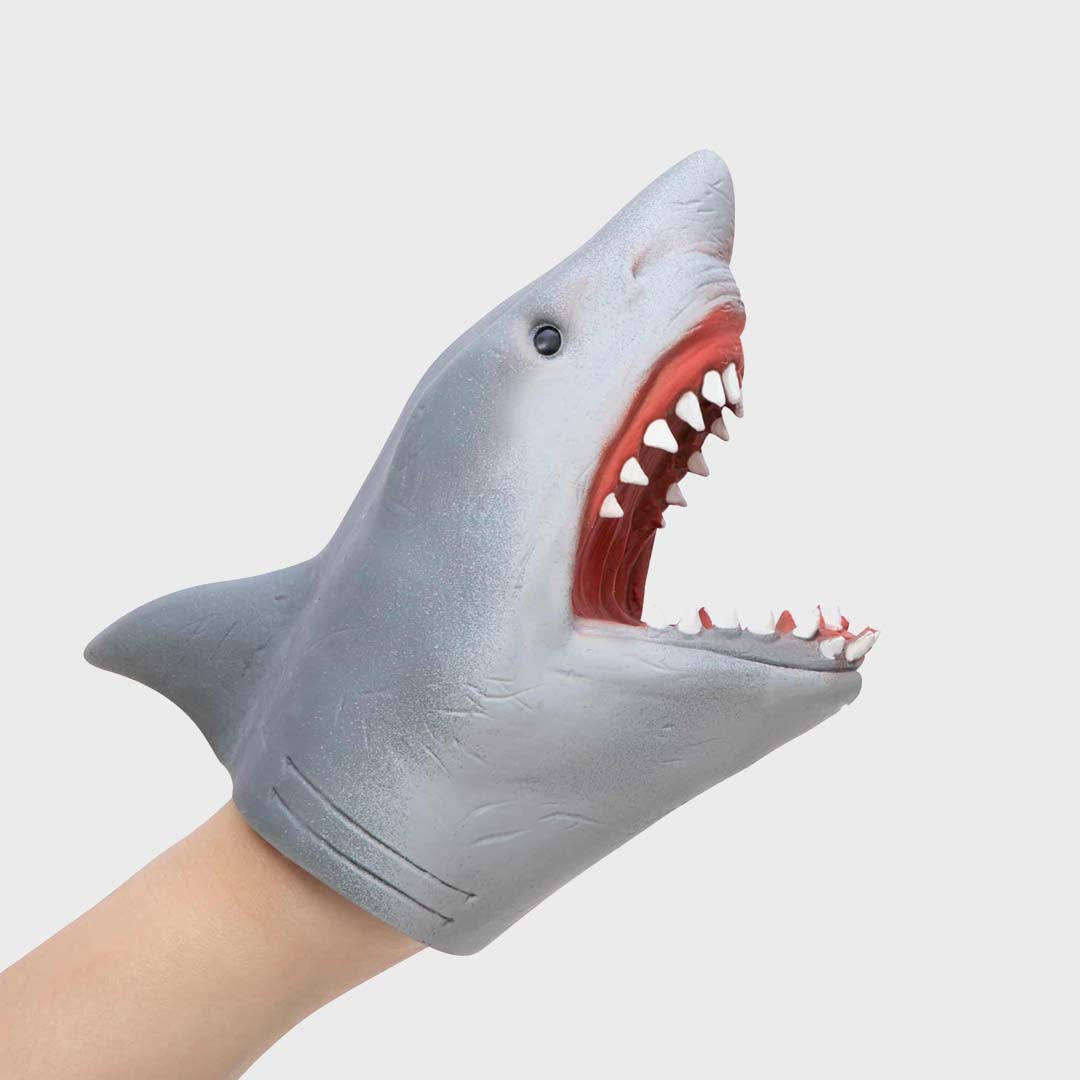 Schylling Shark Hand Puppet By San Sebastian