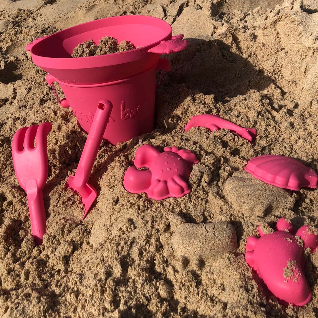 SCRUNCH SPADE | FLAMINGO PINK