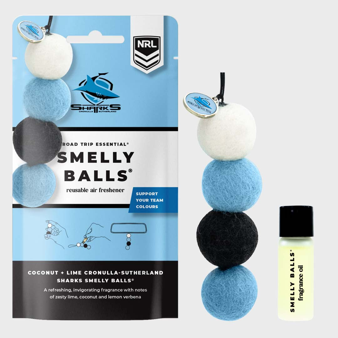 CRONULLA SHARKS SMELLY BALLS SET