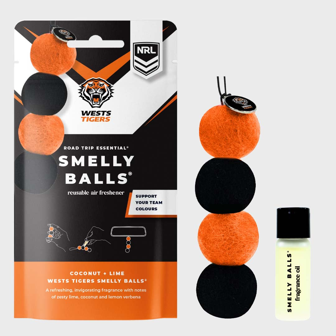 WESTS TIGERS SMELLY BALLS SET