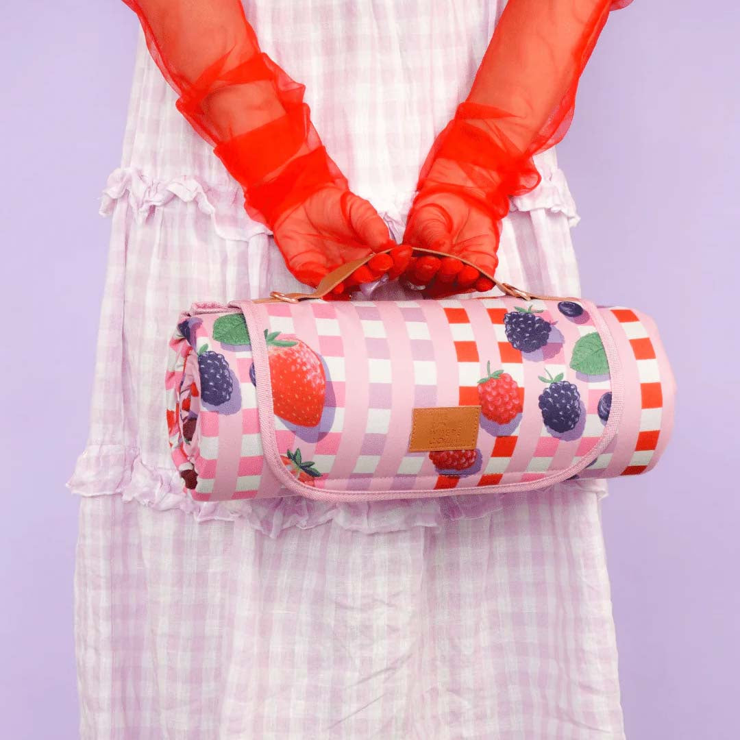 PICNIC RUG | SUNDAE CHERRIES