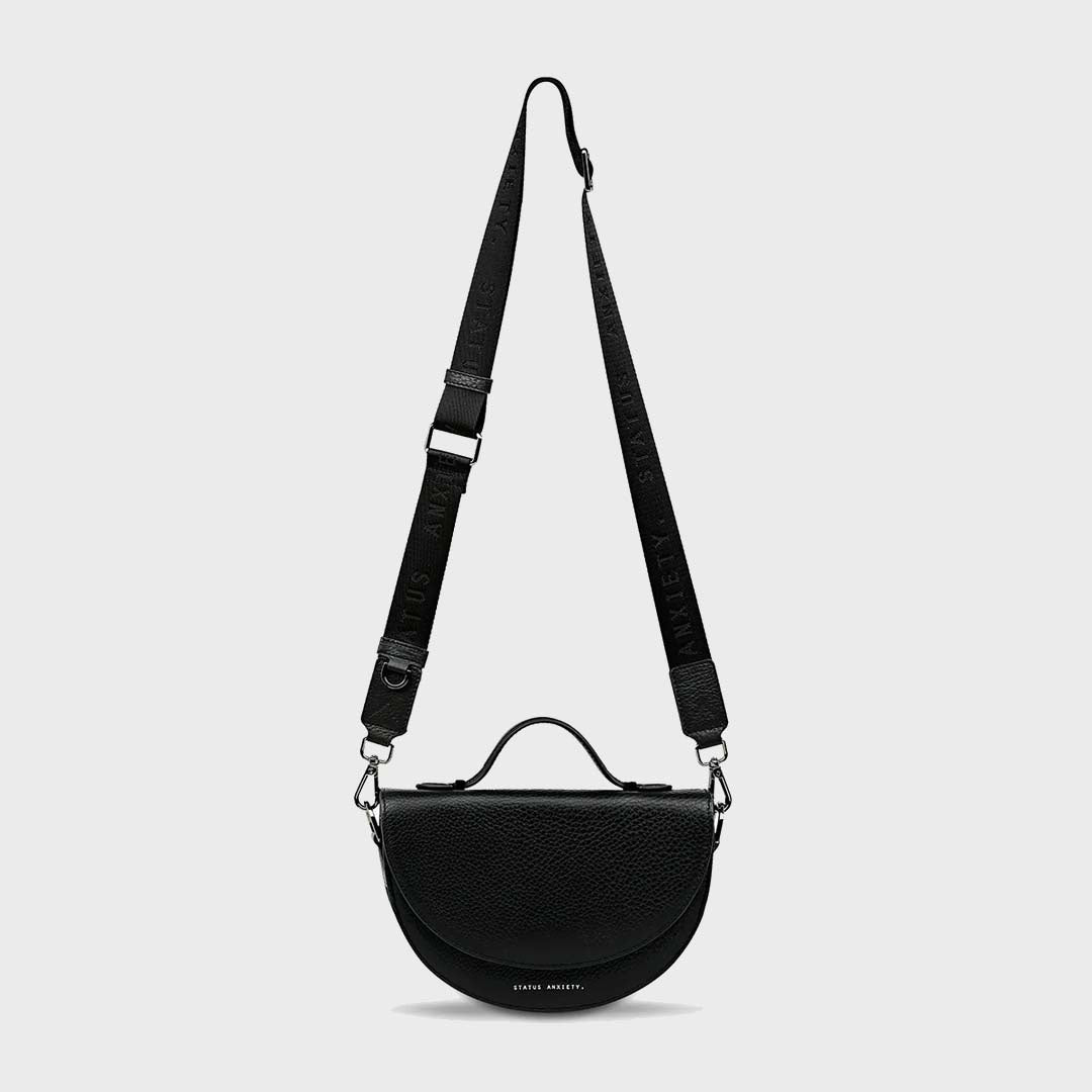 ALL NIGHTER with WEBBED STRAP | BLACK