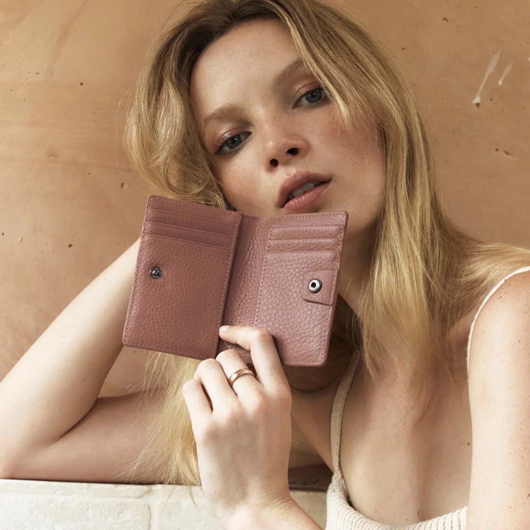 Easy Does It Wallet | Dusty Rose