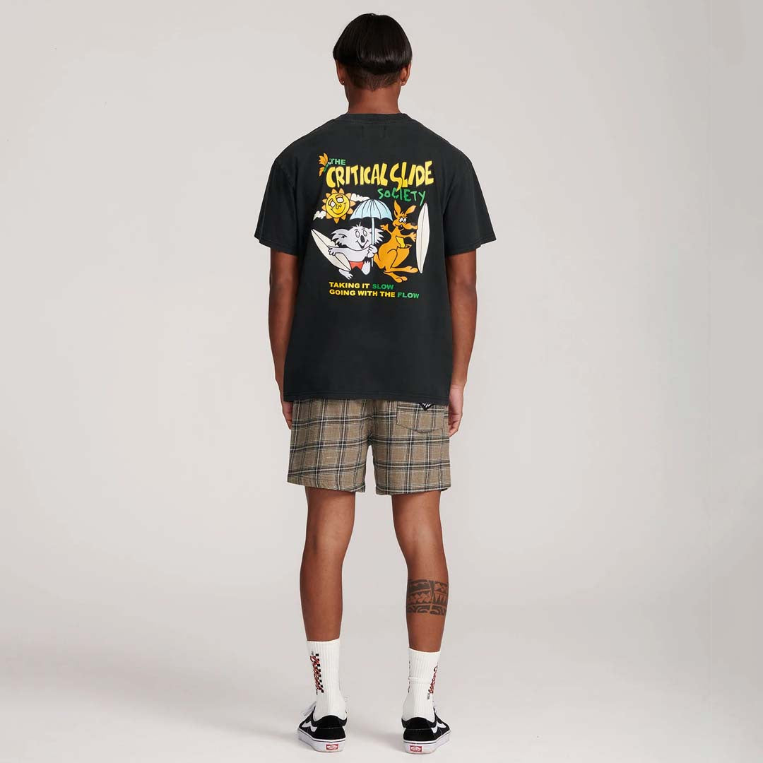 SOCIETY TEE | VINTAGE BLACK