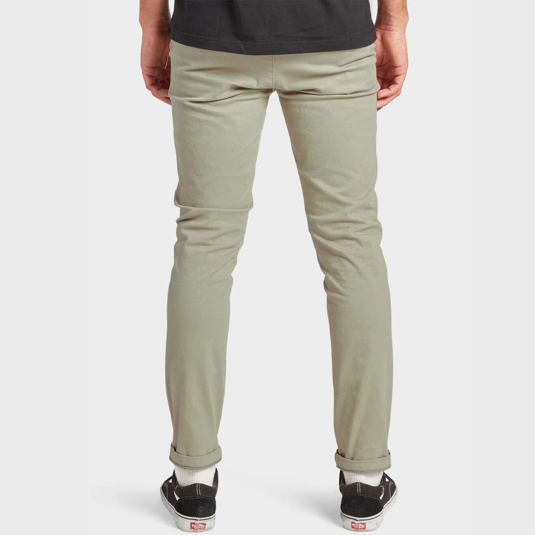 COOPER SLIM CHINO | DUSTY OLIVE