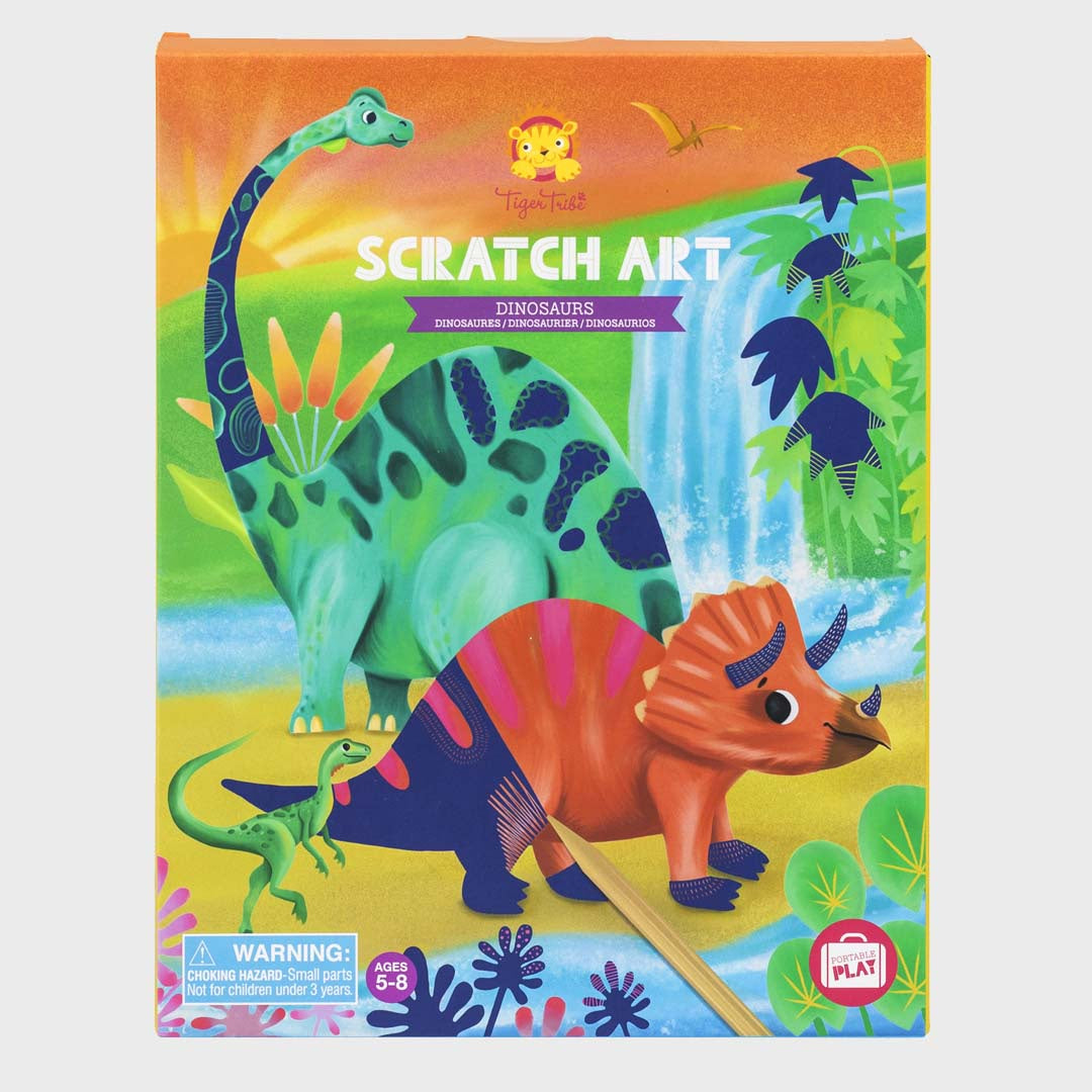 SCRATCH ART | DINOSAURS