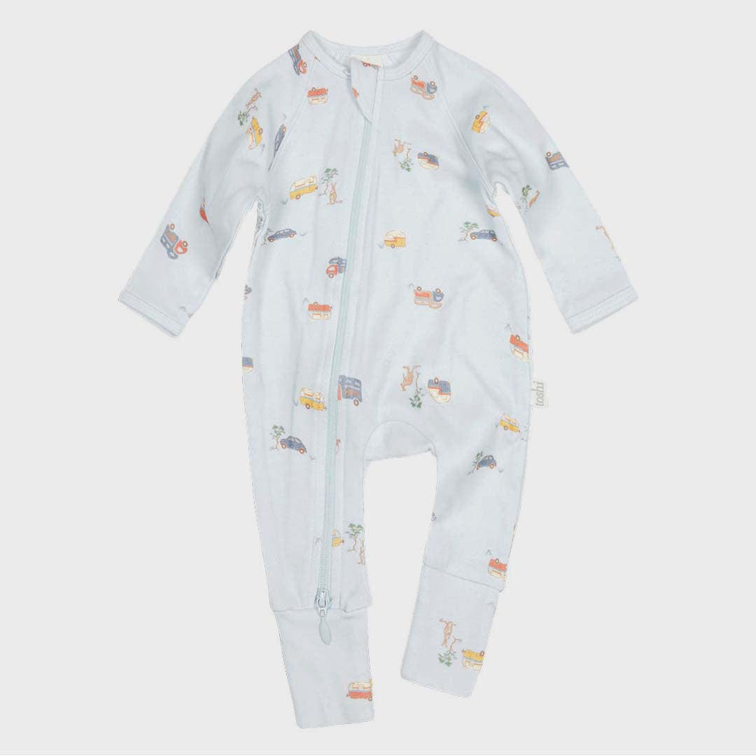 CLASSIC L/S ONESIE | ROAD TRIP DUSK