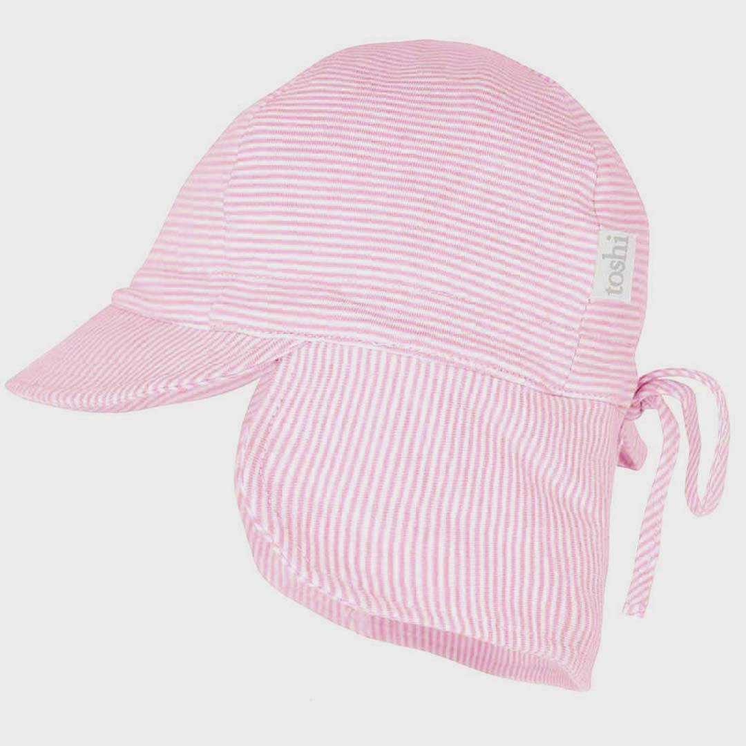 Flap Cap Baby | Blush