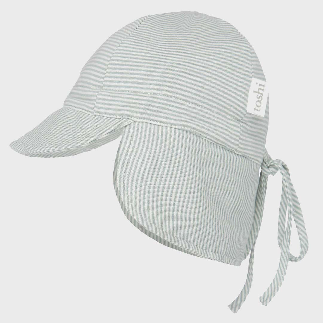 FLAP CAP BABY | SAGE