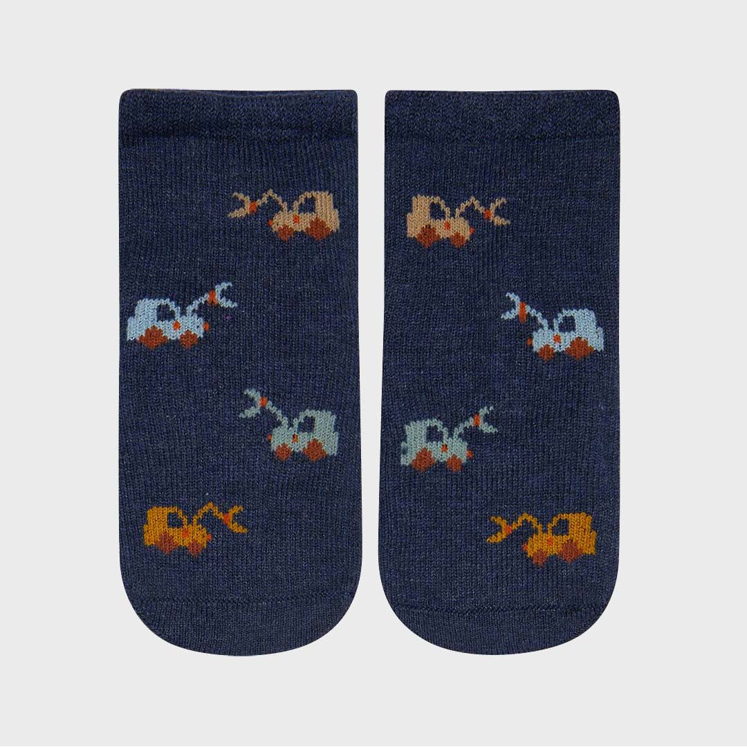 JACQUARD ANKLE SOCKS | EARTHMOVER