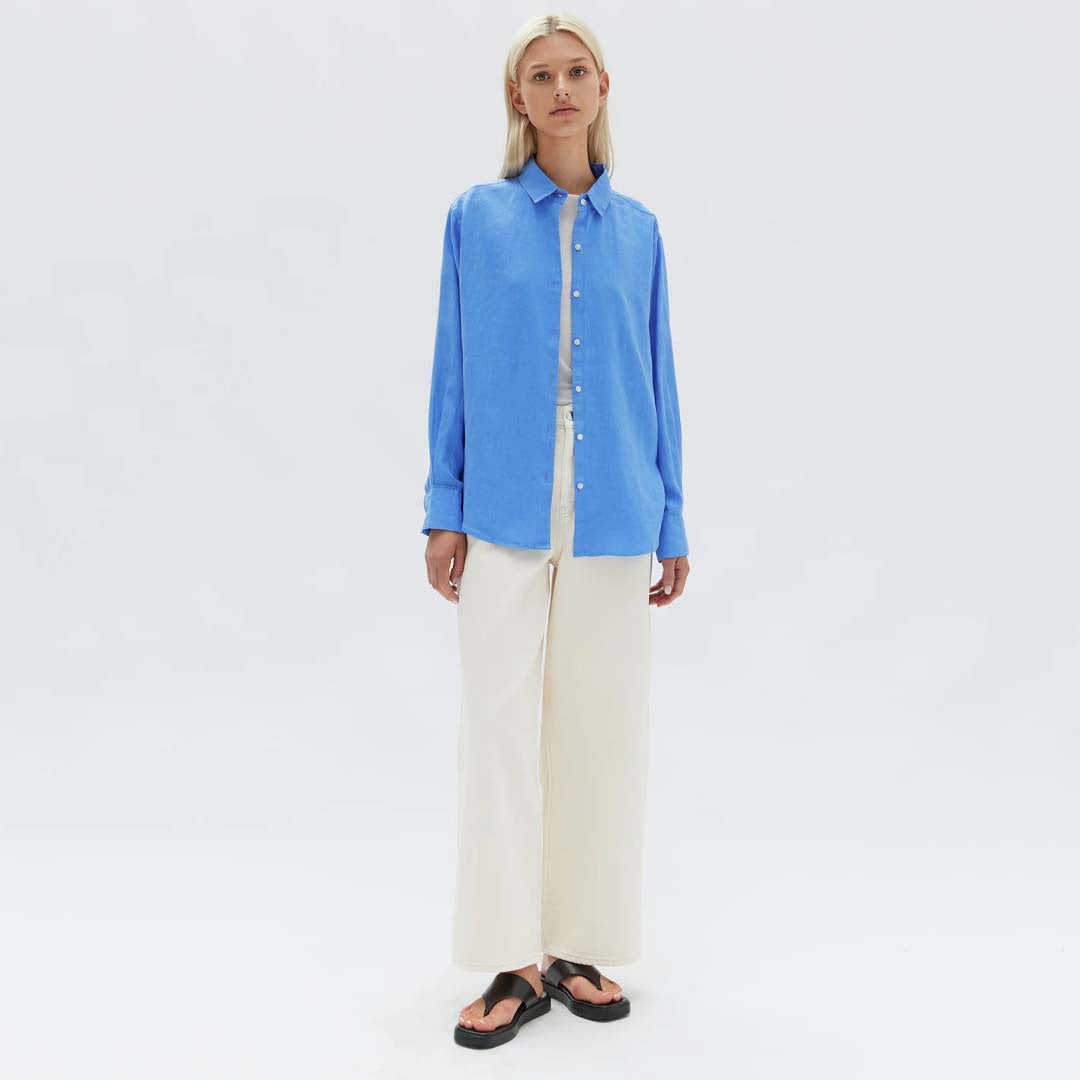 XANDER LONG SLEEVE SHIRT | MARINA