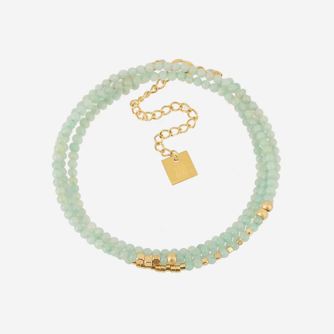 LINKS BRACELET | AMAZONITE