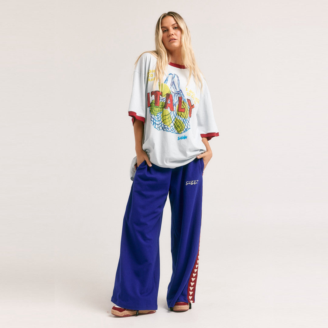 Very Oversized Italy Tee | Sky — view 1