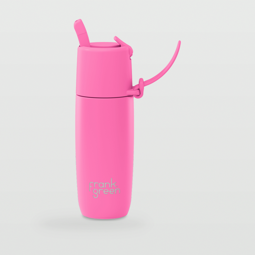 Edition II Bottle with Flip Straw Lid (355ml) | Bubblegum — image 1