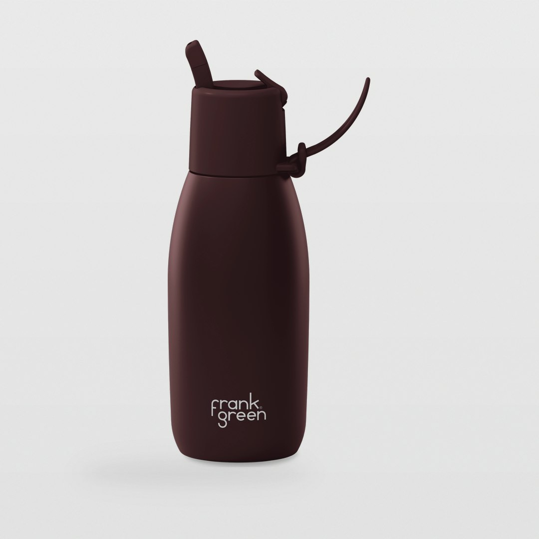 Edition II Bottle with Flip Straw Lid (1 Litre) | Chocolate — image 1